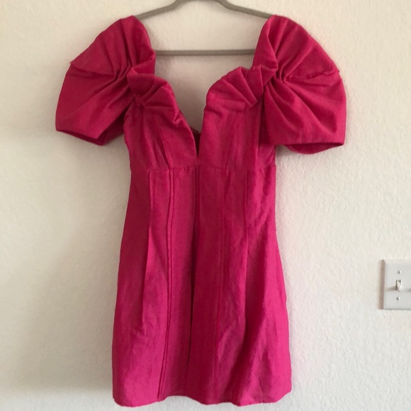 NWT Cult Gaia Asal Off Shoulder Dress - Picture 3 of 8